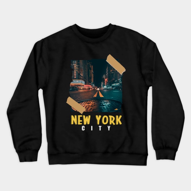 New York Crewneck Sweatshirt by Be Scintilla